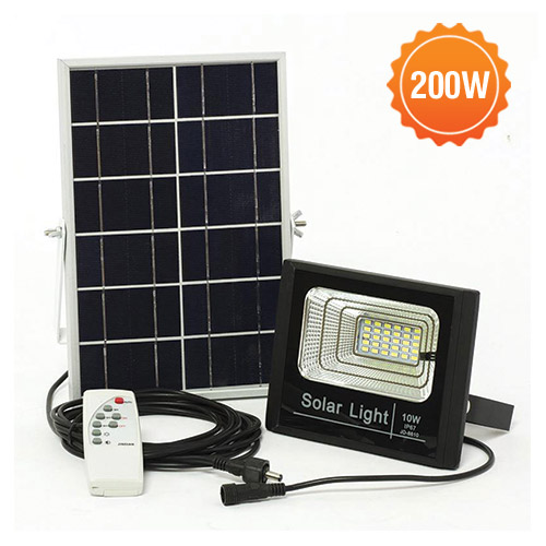 Đèn pha led năng lượng mặt trời NLP-200W 1 den pha led nlmt 200w